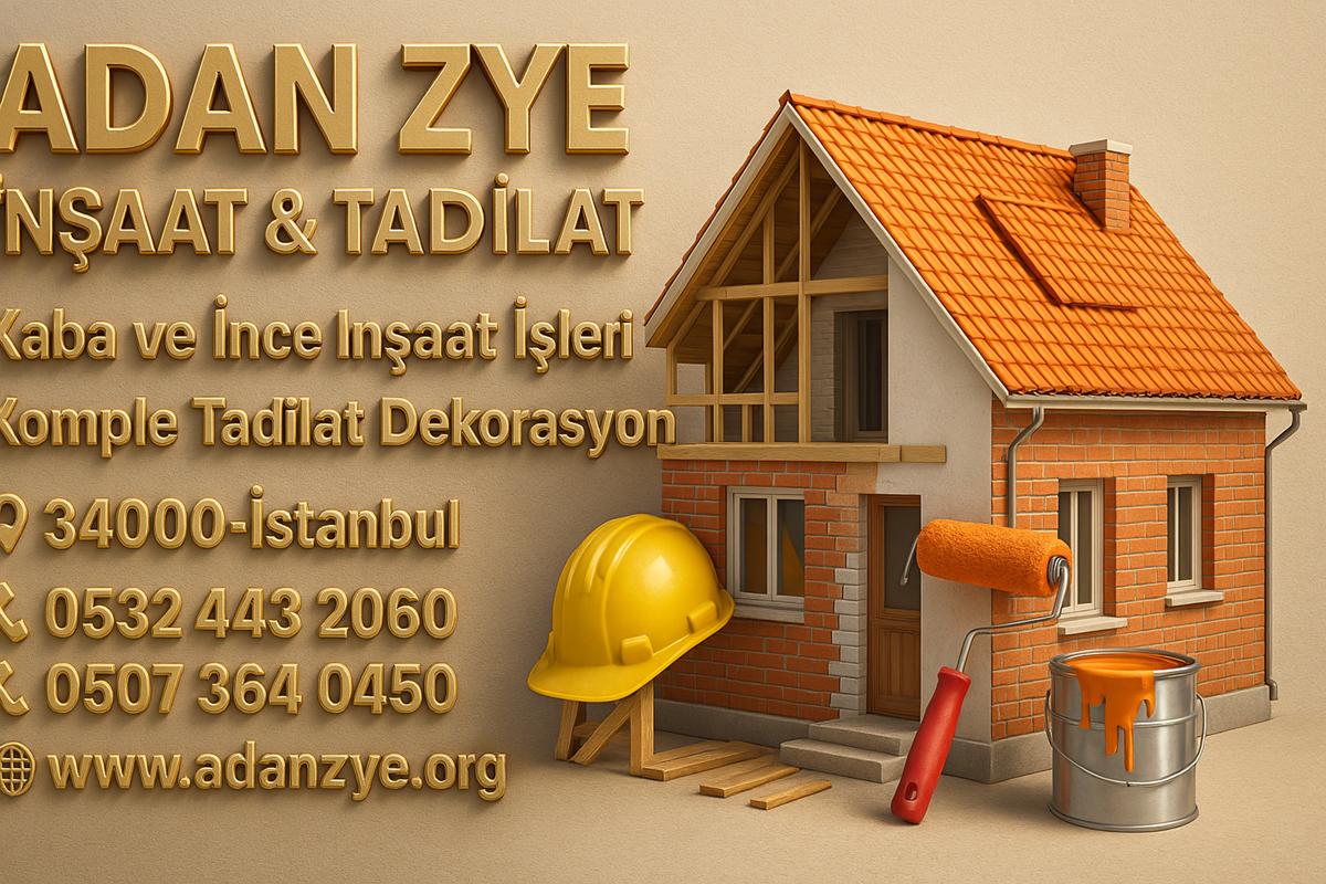GAZİOSMANPAŞA KOMPLE TADİLAT İNŞAAT USTASI @MİMARLIK