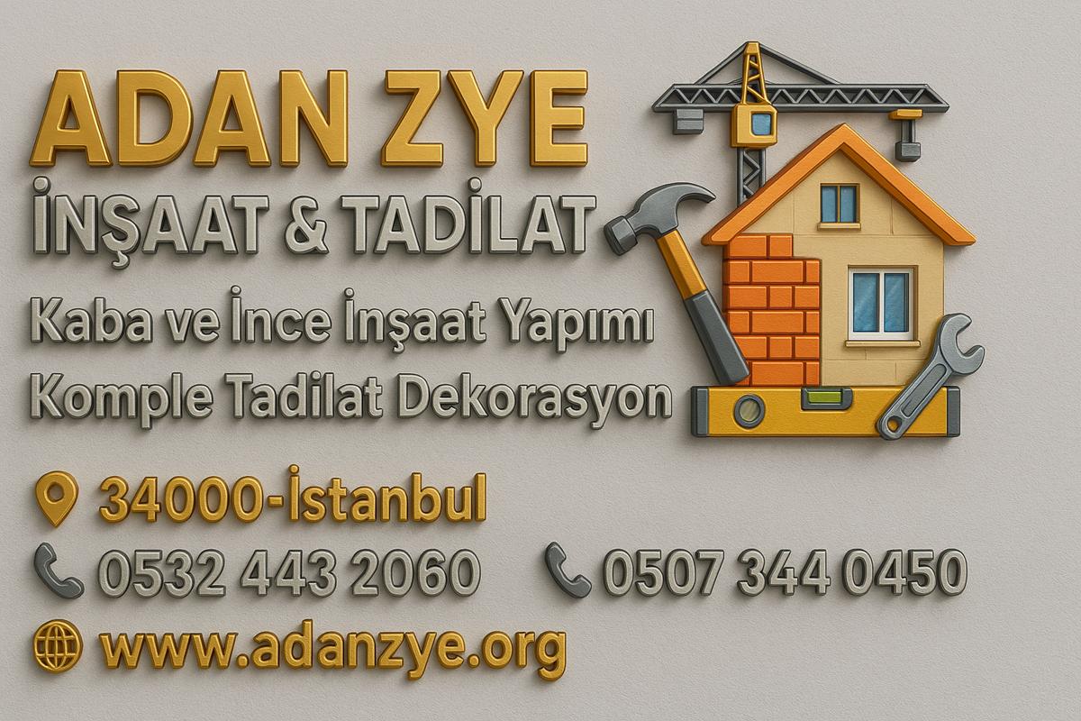 ETİLER KOMPLE TADİLAT İNŞAAT USTASI @MİMARLIK ETİLER KOMPLE TADİLAT İNŞAAT USTASI @MİMARLIK
